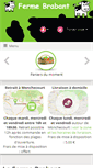 Mobile Screenshot of fermebrabant.com